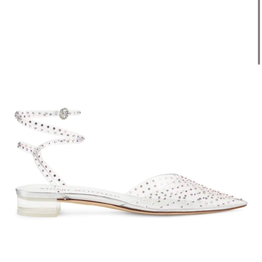 New sold out GLAM WRAP FLAT
Color: Clear/Silver/Clear Aurora